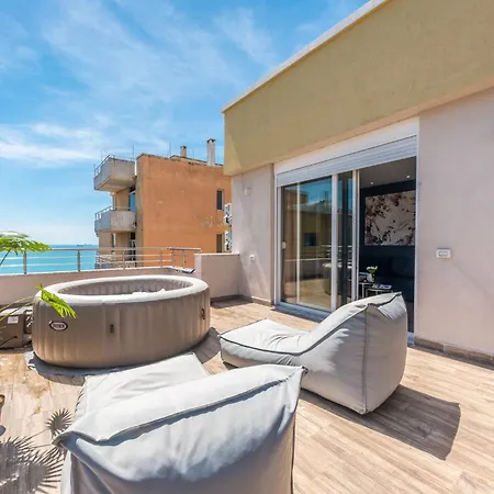 Appartamento Amazing Seaview With Jacuzzi Durrës